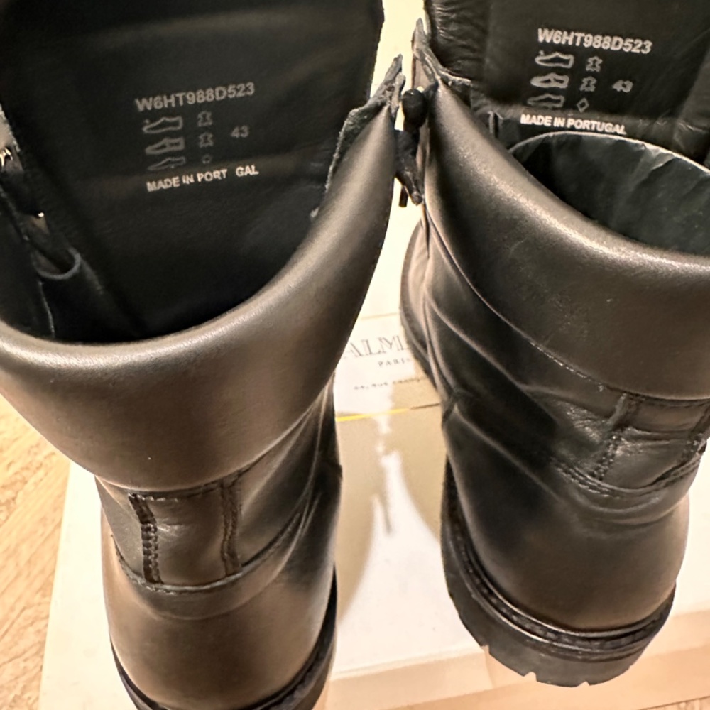 Balmain Ranger Combat Boots - Picture 6 of 10